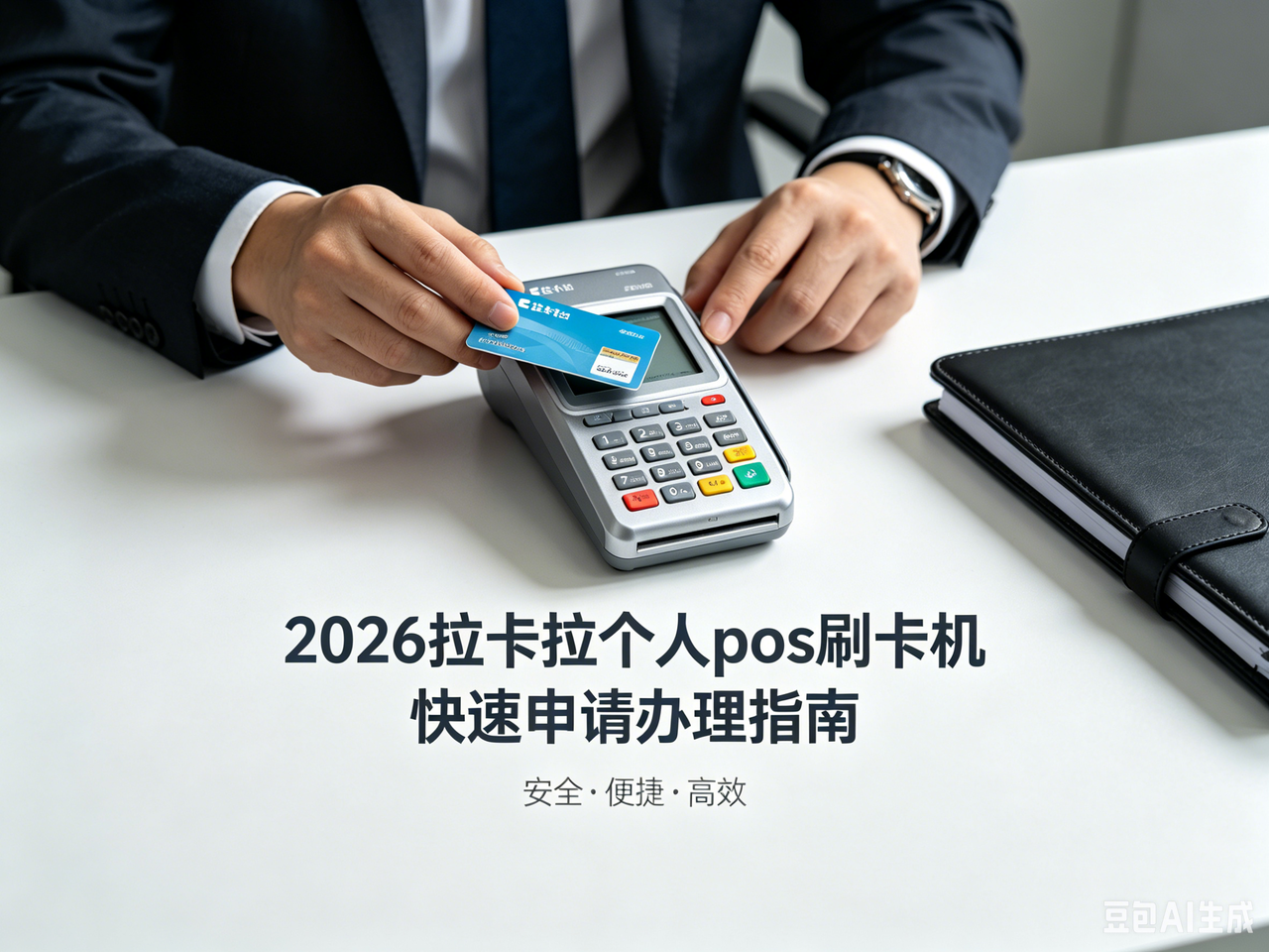 拉卡拉个人pos 机快速办理方法，2026官方授权费率透明秒到账